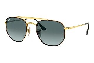 Vue de face Ray-Ban THE MARSHAL (RB3648 - 91023M)