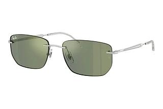 Ray-Ban RB3768 003/6R Green Mirror GreenSilver