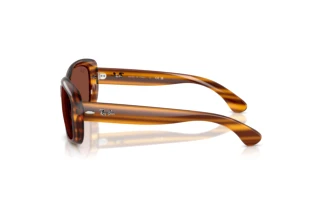 Vue latérale Ray-Ban JACKIE OHH (RB4101 - 820/C5)