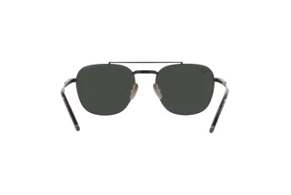 Vue arrière Ray-Ban FRANK II TITANIUM (RB8258 - 3141K8)