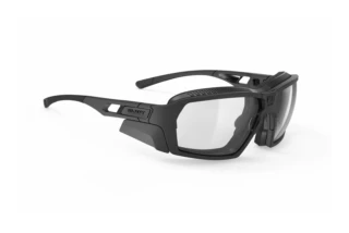 Vue de face Rudy Project AGENT Q STEALTH certified Z87.1 (SP707306-SH00)