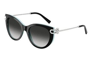 Tiffany TF4232 80553C Grey GradientBlack On Tiffany Blue