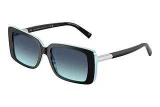 Tiffany TF4249 80559S Azure Gradient BlueBlack On Tiffany Blue