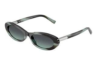 Tiffany TF4250 84432G Azure/Dark GreyStriped Black Tiffany