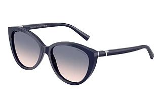 Tiffany TF4251 839616 Light Brown Gradient BlueSolid Dark Blue