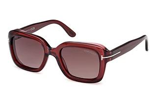Tom Ford FT1283 69T bordeaux verlaufendBordeaux Glänzend