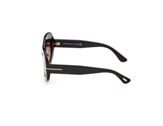 Vue latérale Tom Ford CLAUDETTE-02 (FT1346 - 01F)
