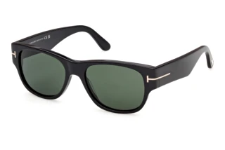 Vue de face Tom Ford CASSIUS-02 (FT1405 - 01N)