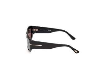 Vue latérale Tom Ford EMMELINE-02 (FT1415 - 01A)