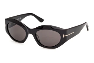 Vue de face Tom Ford EMMELINE-02 (FT1415 - 01A)