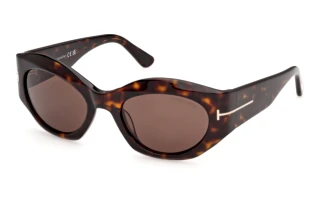 Vue de face Tom Ford EMMELINE-02 (FT1415 - 52E)