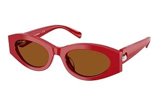 Tory Burch TY7222U 189373 Dark BrownRed