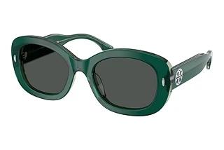 Tory Burch TY7226U 205487 Dark GreyDark Green/Transparent Sage