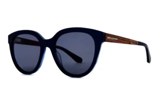 Wood Fellas 11718 macassar/blue