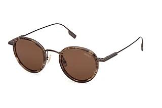 Zegna EZ0276 50E braunHavanna/Gestreift