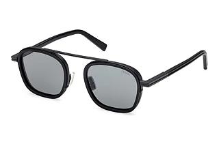 Zegna EZ0278 01A grauGlänzend Schwarz