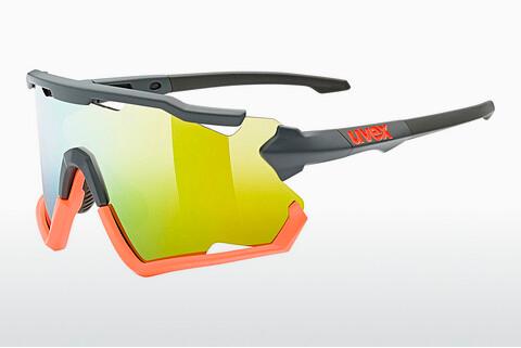 Sonnenbrille UVEX SPORTS sportstyle 228 grey orange mat