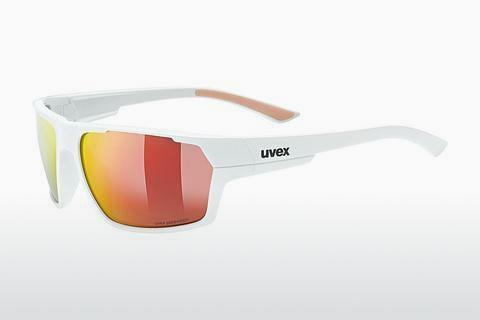 Sonnenbrille UVEX SPORTS sportstyle 233 P white mat