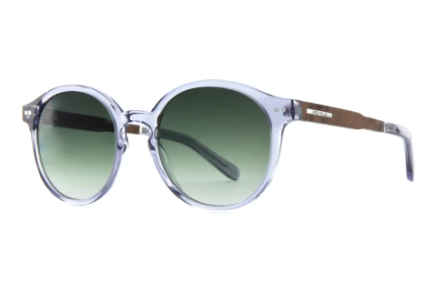 Sonnenbrille Wood Fellas Trostberg (10777 curled/crystal grey)