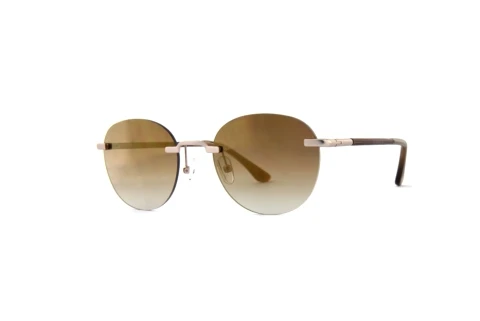 Sonnenbrille Wood Fellas Gaze (11721 macassar/gold)