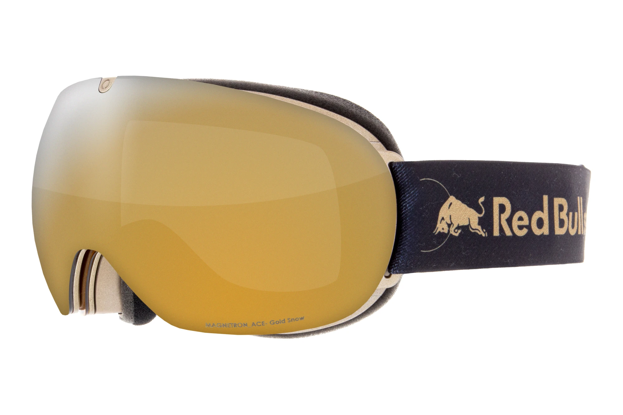 Red Bull SPECT   MAGNETRON ACE 010 gold snow - orange with gold mirror cat. S3gold