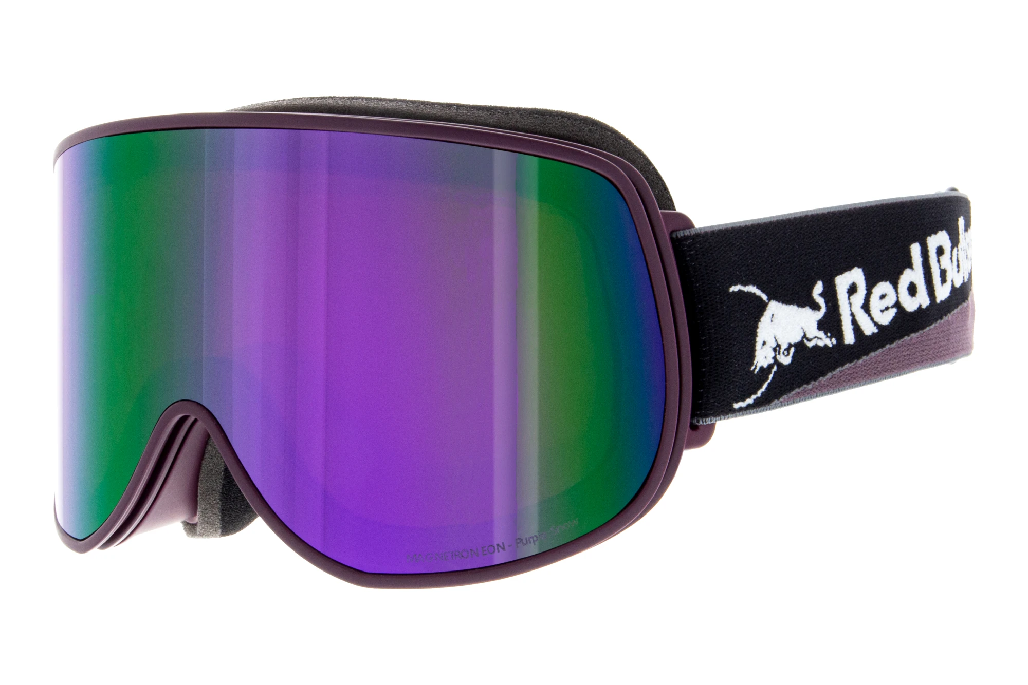 Red Bull SPECT   MAGNETRON EON 013 purple snow - brown  with violet mirror cat. S3burgundy
